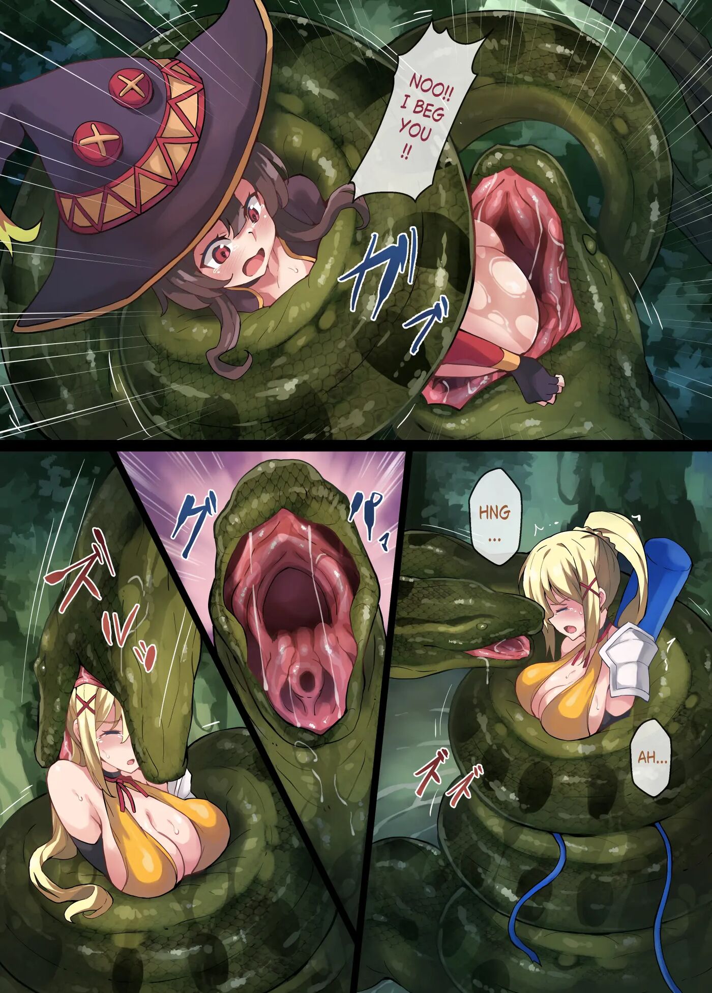 Kono Subarashii Wrestle Quest! Chapter 1000 Page 35